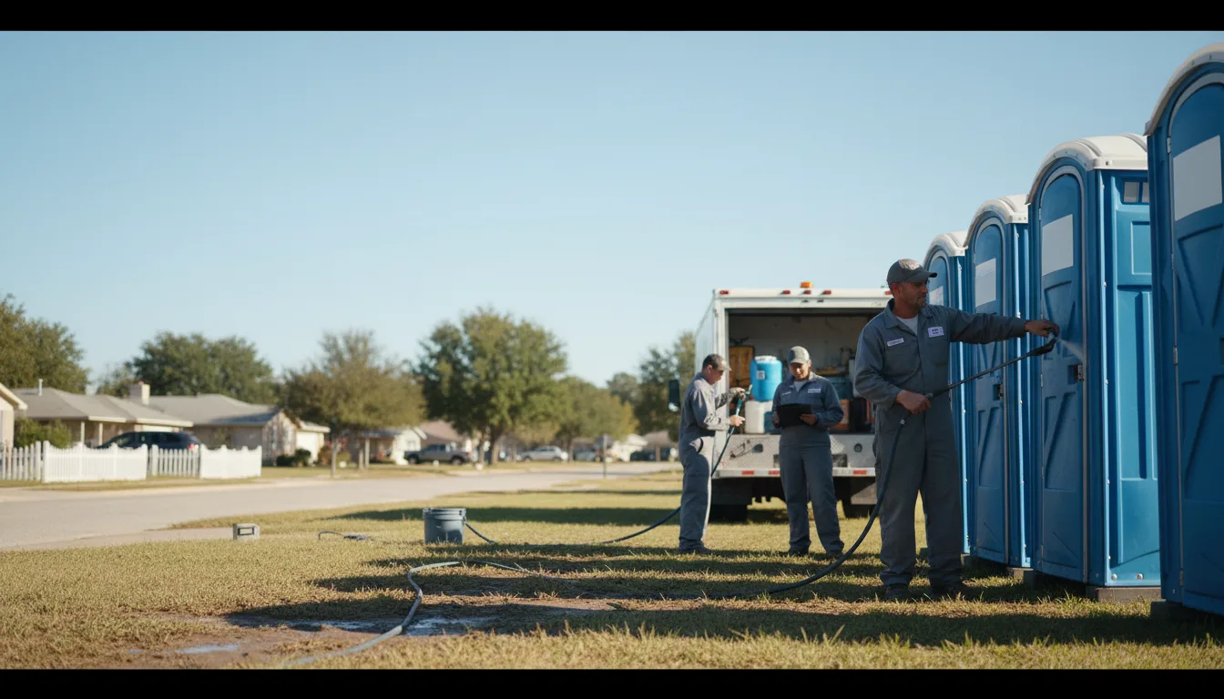 Long-Term Portable Toilet Rental in Berwick, IL near me